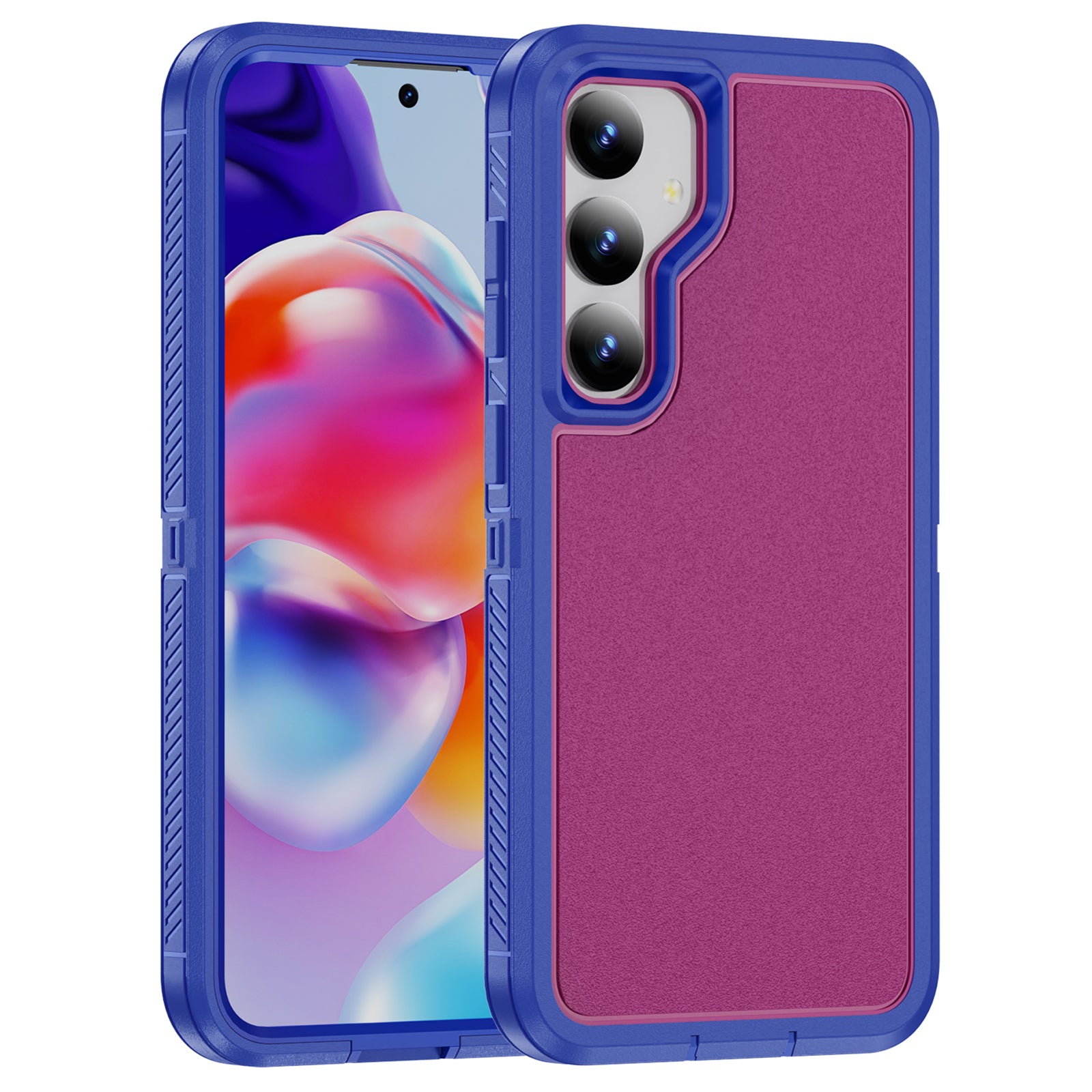For Samsung Galaxy S24 Case Non-Slip TPU+PC Drop-proof Mobile Phone Cover For Samsung Galaxy S24 Case Non-Slip TPU+PC Drop-proof Mobile Phone Cover